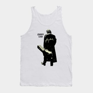 Johnny Cash Guitarist Vintage Tank Top